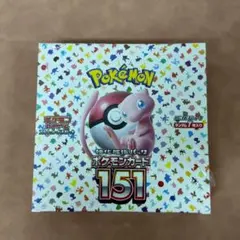 【シュリンク付き】ポケモンカードゲーム 強化拡張パック 151 BOX 未開封