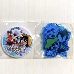 呪術廻戦 デコラPIC アクリル 五条悟 夏油傑 懐玉・玉折 缶バッジ