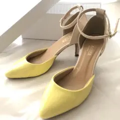 イエロー黄色♡パンプス　23.5cm