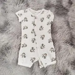 H&M ディズニー うさぎ柄ロンパース 68