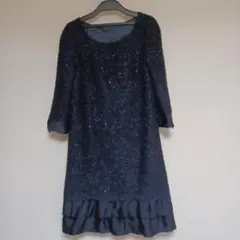 ストロベリー・フィールズラメ入りおしゃれワンピース