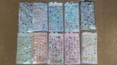 ラス1！メルカリ最安値 キャラクターシール10枚セット