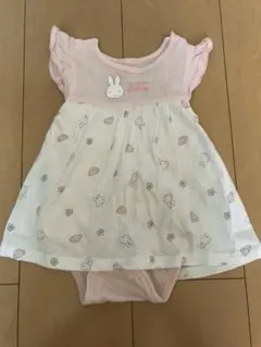 ミッフィ ワンピース ロンパース 70
