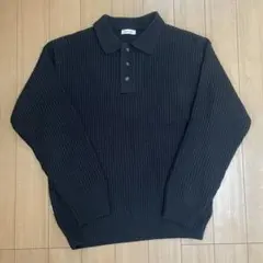 Adoon plain ニット ブラックのサムネイル