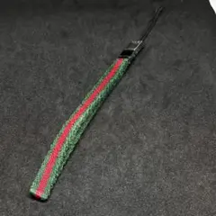 グッチ GUCCI シェリーライン 携帯ストラップ ロゴ チャーム キーホルダーのサムネイル