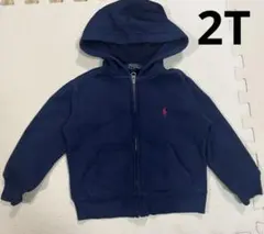 美品！Polo Ralph Lauren トレーナー 2/2T ネイビーパーカー