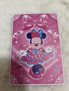 ディズニーランド クリスタルパレス ミニー ポストカード