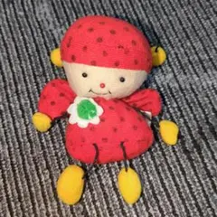 てんとう虫　レトロ　ぬいぐるみ　マスコットのサムネイル