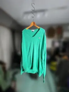 ✨希少 70s 80s✨ ラコステ ヴィンテージ Vネック USA