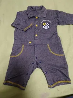 グレー ロンパース 60-70cm