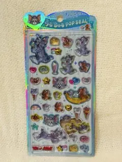 【正規品】トムとジェリー うるちゅるポップステッカー クラックス カミオジャパン