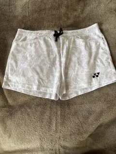 YONEX ハーフパンツ JP M ホワイト