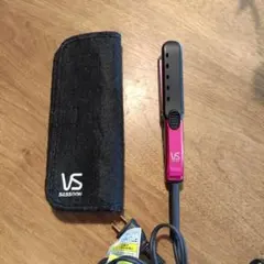 VS ストレートヘアアイロン ピンク/ブラック