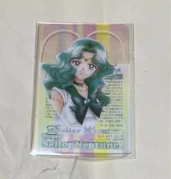 ネプチューン　明治✕美少女戦士セーラームーン　オリジナルクリアカード
