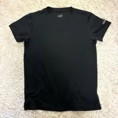 PUMA プーマ　肌着　半袖　140cm 黒　ポリエステル　メッシュ