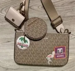 マイケルコース ショルダーバッグ MKシグネチャー　Miami ジェット　セット