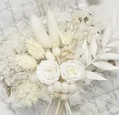 花材セット　ホワイト系