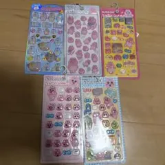 国内正規品　んぼちゃむ　うるちゅる　おぱんちゅうさぎ　立体シール　まとめ売り