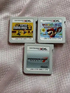 3DSソフト 3本セット マリオ系まとめ売 り