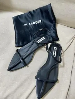 美品！ジルサンダー JIL SANDER Cage フラットサンダルのサムネイル