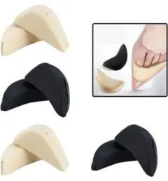 【４set８個入】つま先クッション　靴ずれ防止　サイズ調整　スポンジ　２色