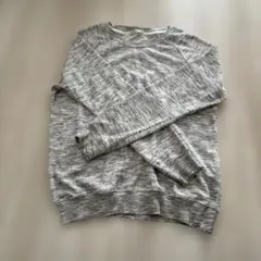 Bershka グレー ラグランスリーブ トレーナー Lのサムネイル