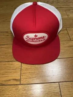 Supreme Authorized Mesh 5-Panel Cap 赤