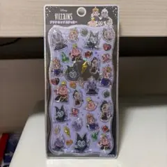 【正規品】ヴィランズ　プチドロップステッカー