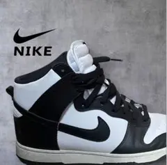 NIKE スニーカー　ブラック/ホワイト ハイカットスニーカー　ダンク　パンダ