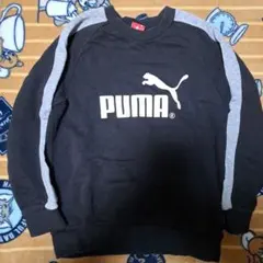 PUMA トレーナー 黒とグレー / 赤とネイビー130のサムネイル