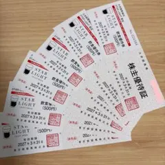 大井競馬場 株主優待券6枚 飲食優待券3,000円分 東京都競馬のサムネイル