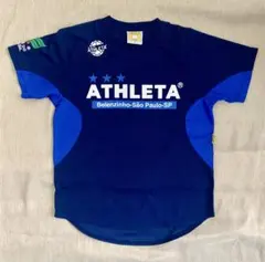 ATHLETA 半袖Tシャツ ネイビー/ブルー　S