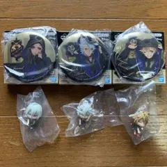 ツイステッドワンダーランド 缶バッジ(一番くじ)+ミニフィギュア