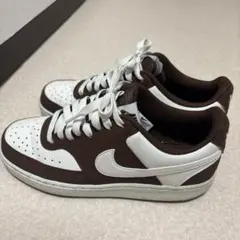 NIKE Court Vision Low 24.5cm ブラウン