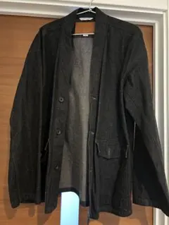 People's Tailoring ブラックカバーオール L