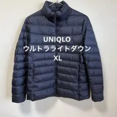 UNIQLO ユニクロ ウルトラライトダウン ジャケット ネイビー XL