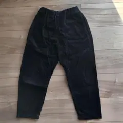 【130サイズ】キッズ コーデュロイパンツ ブラック