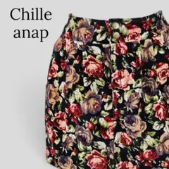 Chille anap チルアナップ ミニスカート 花柄 薔薇のサムネイル
