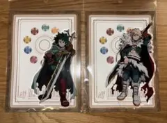 ヒロアカ 爆豪勝己 緑谷出久 十傑コスチューム ビッグアクリルスタンド セット