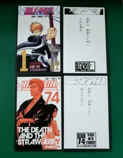 BLEACH ブリーチ 巻頭歌骨牌 25巻 60巻 黒崎一護 黒崎真咲 - メルカリ