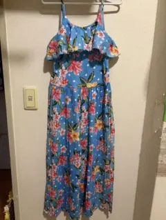 Zara Kids 花柄 ノースリーブ オールインワン164cmのサムネイル