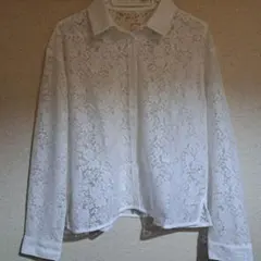 GU　レースシャツ　L