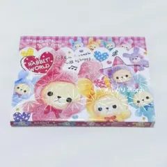 【当時物】 メモ帳 パタっとメモ クーリア うさぎ シール 平成レトロ