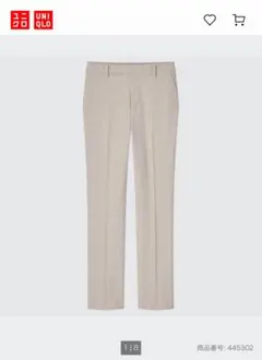 新品　ユニクロ　スマートアンクルパンツ 3XL ベージュ