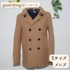 【美品】good thing ピーコート S 春秋 メンズのサムネイル