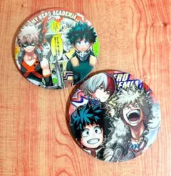 僕のヒーローアカデミア 原作 コレクション缶バッジ BIG 2種セット