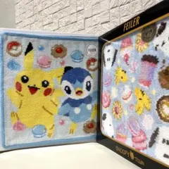 FEILER ピカチュウ ポッチャマ ハンカチ 舟型ポーチ セット売り - メルカリ