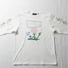 ひ*た様 XLARGE ホワイト ロングスリーブTシャツ M