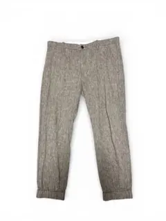 LEVI’Sグレー ジョガーパンツ リネン混紡