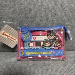サンリオ　ヴィンテージ　レトロ クリアカセット風ポーチ るるる学園 新品